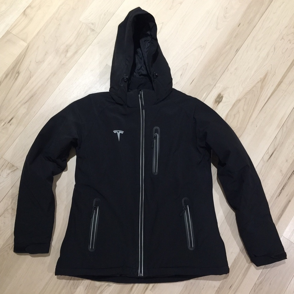 Tesla Insulated Jacket, Black, XL NEW